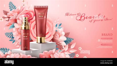 Elegant pink podium in Stock Vector Images - Alamy