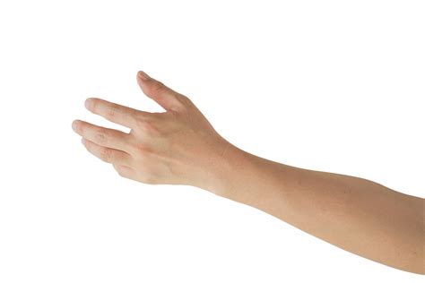 Man hand gesture isolated. 10870525 PNG
