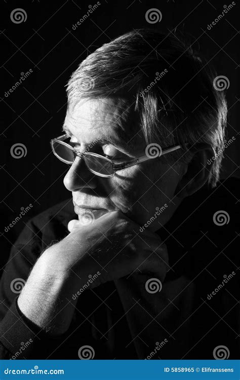 Contemplating man stock image. Image of male, meditation - 5858965