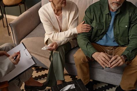 Premium Photo | Couple supporting each other in couples therapy