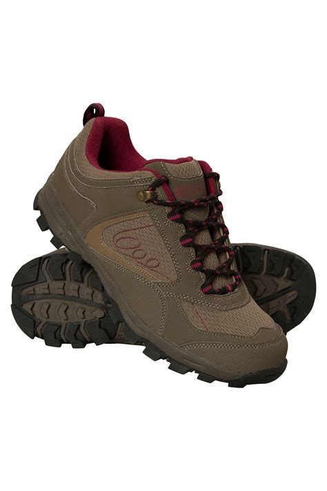 Trekking &amp; Hiking Footwear Shoes Mesh Lining Breathable Warm Durable Sturdy Grip Rubber Outsole ...