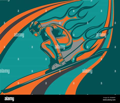 Young man in winter Stock Vector Images - Alamy
