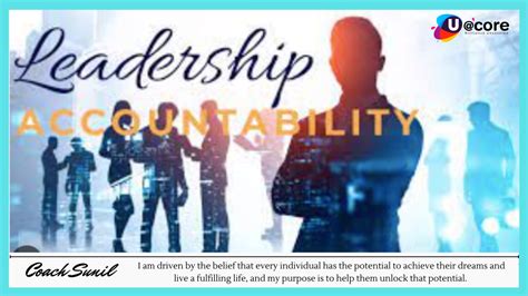 #8. Accountability and Leadership