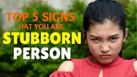 Stubborn Person