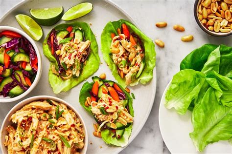 Best Peanut Sesame Chicken Lettuce Cups - How To Peanut Sesame Chicken ...