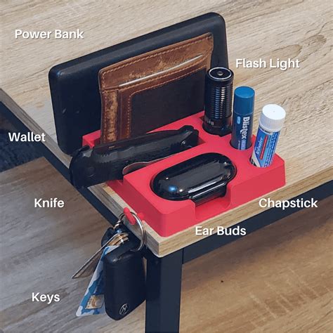 3D printed this tray to organize all my EDC gear. : r/EDC
