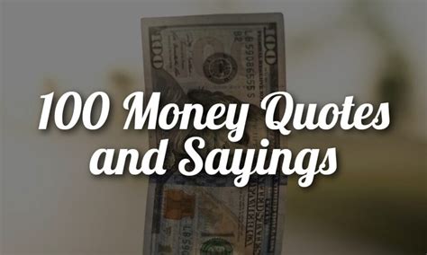 100 Motivational Money Quotes and Sayings | The Inspiring Journal