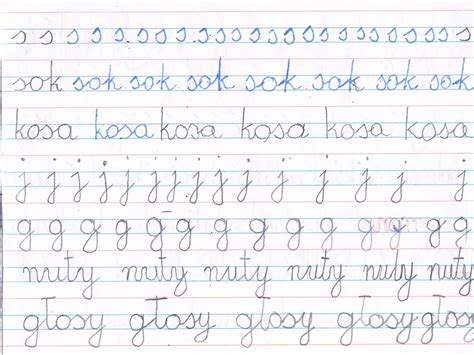 Poznajemy Montessori: Handwriting