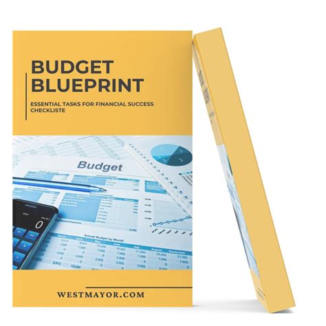 Budget Blueprint. Essential Tasks for Financial Success- A Checklist ...