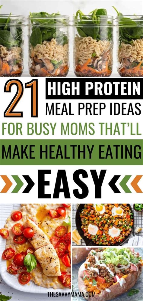21 Easy High-Protein Meal Prep Ideas for Peak Fitness