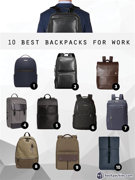 10 Best Backpacks For Work that are Professional and Stylish | Backpackies