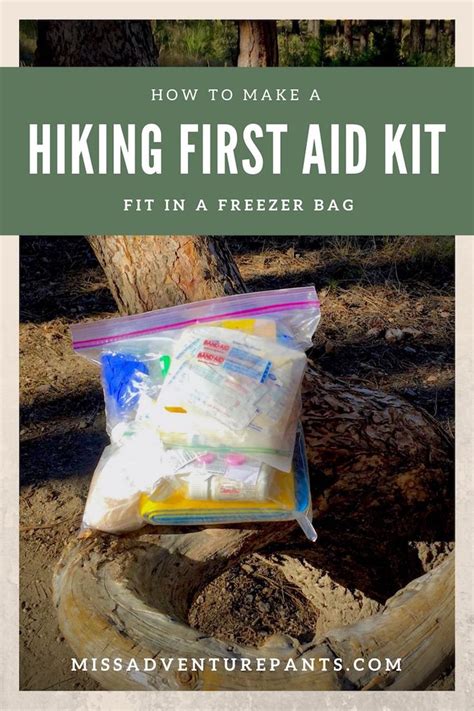 Hiking First Aid Kit DIY Tips
