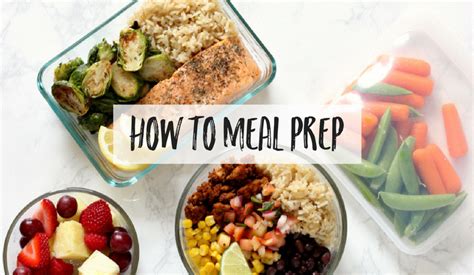 5 Simple Tips to Meal Prepping - Diary of a Fit Mommy