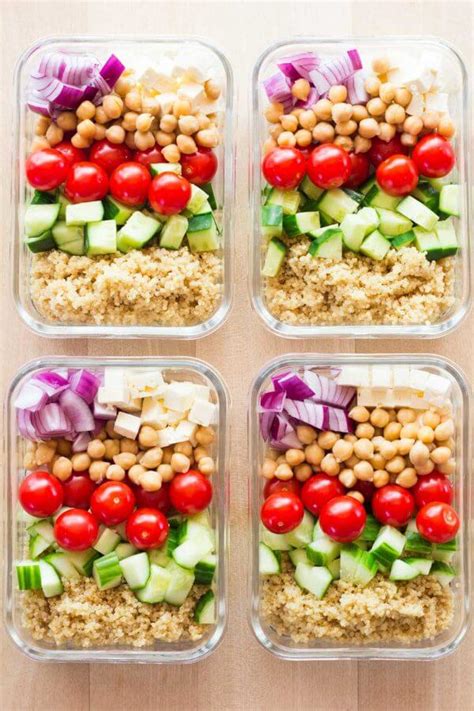 20 Easy Healthy Meal Prep Lunch Ideas for Work - The Girl on Bloor