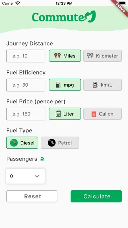 Commute: Fuel Calculator by Commute LTD