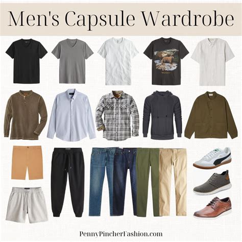 CAPSULE WARDROBE MEN - Penny Pincher Fashion Blog