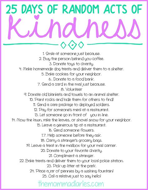 Random Acts of Kindness - Alleghenies Unlimited Care Providers