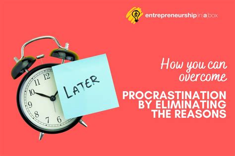 How to Overcome Procrastination | Productivity