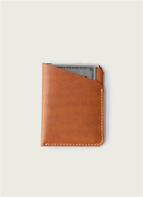 Slim wallet tan – Artofit