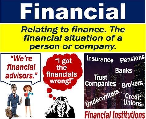 What is financial? Definition and examples - Market Business News