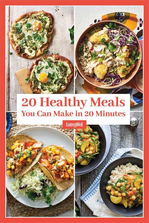 20 Healthy Meals You Can Make in 20 Minutes