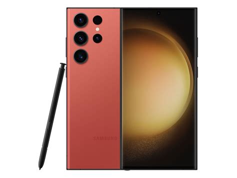 SM-S918UZRFXAA | Galaxy S23 Ultra 512GB (Unlocked) Red | Samsung ...