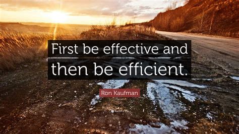 Effectively And Efficiently