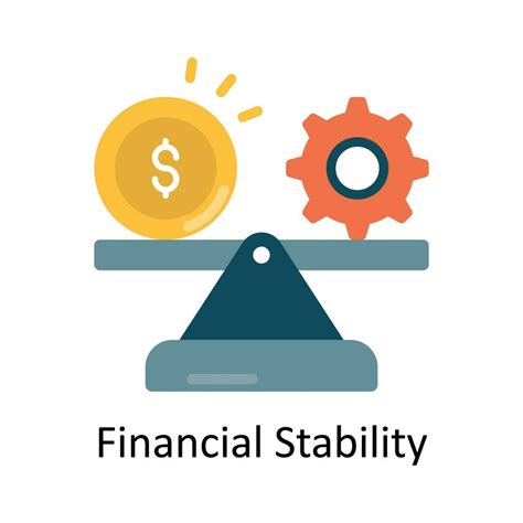 Financial Stability vector Flat Icon Design illustration. Finance ...