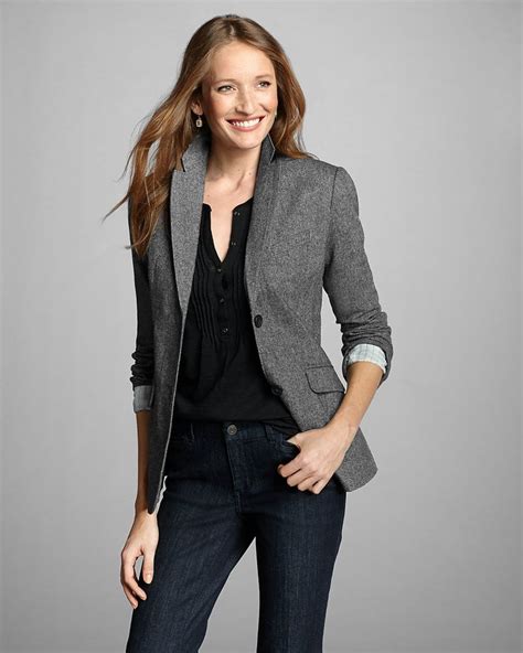 Women's Classic Wool-blend Blazer - Pattern | Blazer pattern, Blazer ...