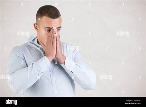 Man in stress Stock Photo - Alamy