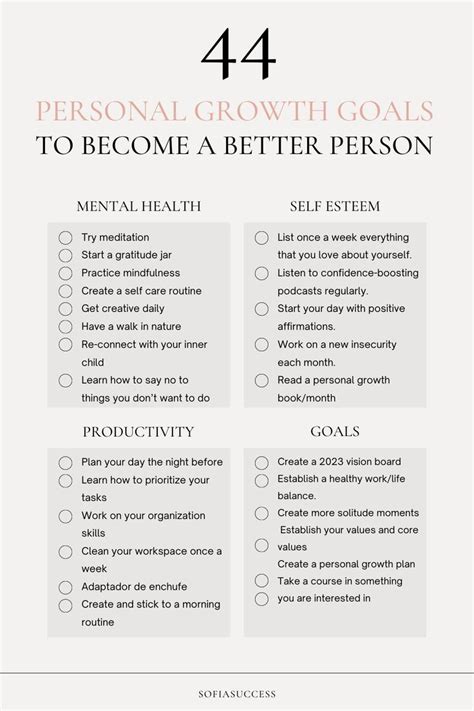 44 Personal Growth To Become A Better Person | Personal development ...