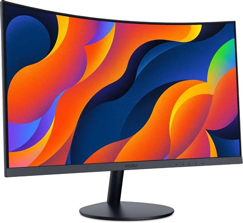 KOORUI 24-Inch Curved Computer Monitor- Full HD 1080P 100Hz Gaming ...
