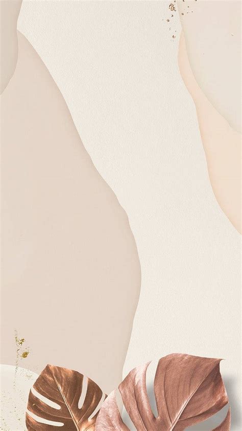 Download Neutral iPhone Brown Leaf Wallpaper | Wallpapers.com