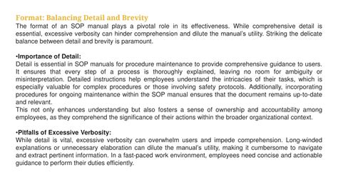 PPT - The Art of SOP Manuals: Ensuring Consistency and Quality ...