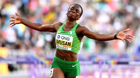 Tobi Amusan makes top 5 in Women’s World Athlete 2022 Awards