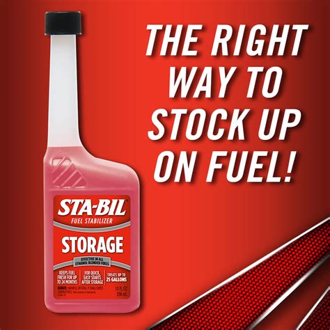 Storing gas? Need fuel stabilizer, really?