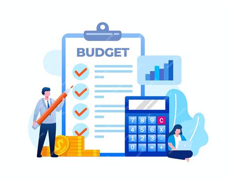 Premium Vector | Budget business planning. Financial planning flat ...