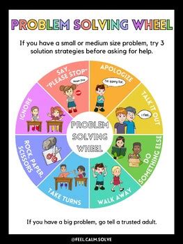 Feel Calm Solve Teaching Resources | Teachers Pay Teachers