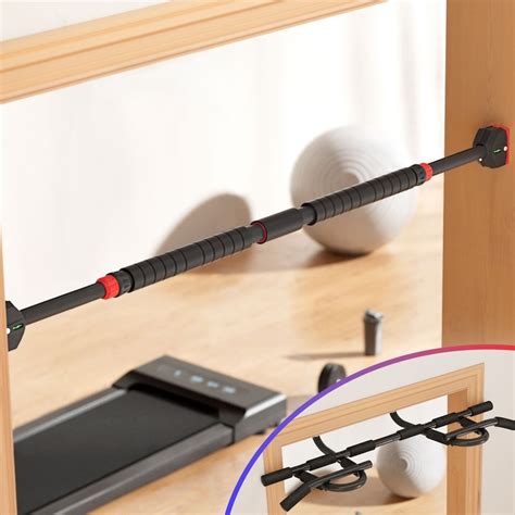 Everfit Pull Up Bar Doorway Chin Up Horizontal Bars Home Gym Workout S ...