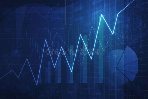 Financial Growth Graph and Chart for Business Success
