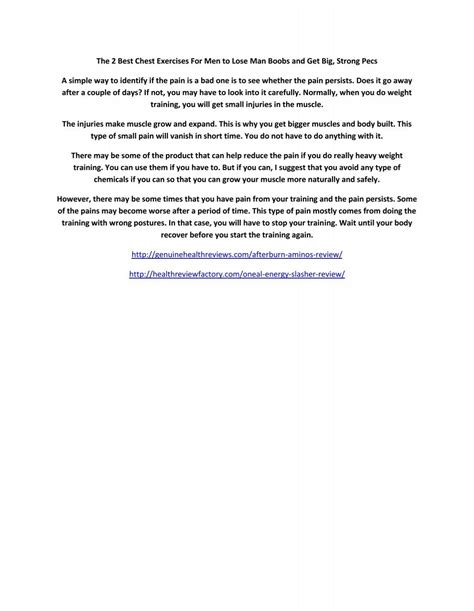 Struggling with man boobs? What’s the best workout and diet plan to reduce chest fat?