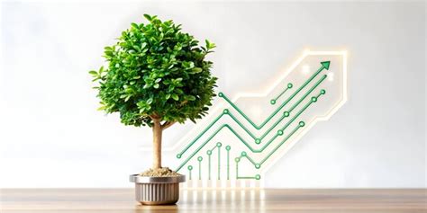 AI Financial Circuit with Growth Arrow Concept Integration of AI ...