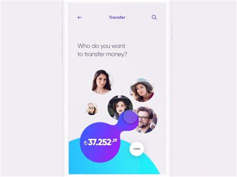Money Transfer - Animated | Mobile app inspiration, App design layout ...
