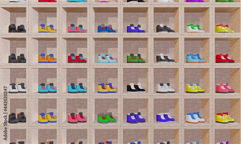 Shoe Store Cartoon