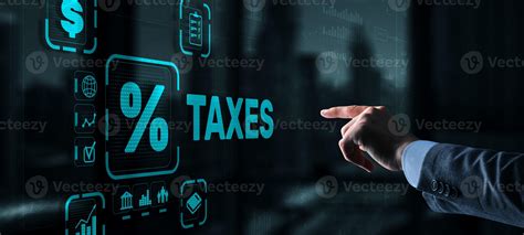 Concept of taxes paid by individuals and corporations such as VAT ...