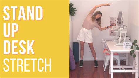 5 Best Stretches Standing At Your Desk
