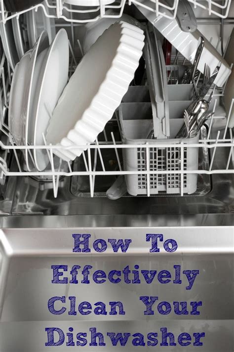 How to effectively clean your dishwasher – Artofit
