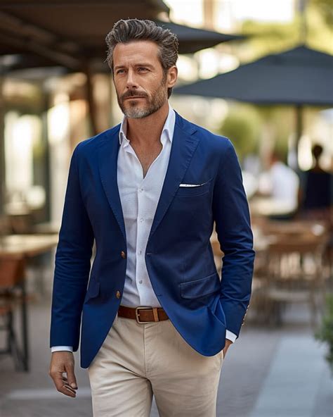 Men's Casual Navy Blazer at Terri Kent blog
