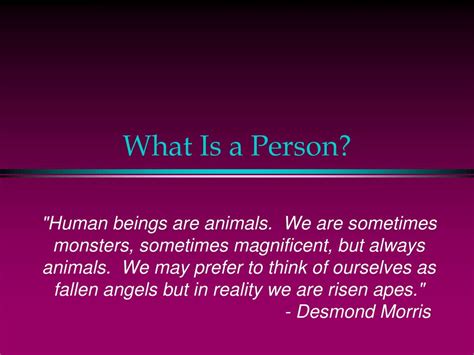 PPT - What Is a Person? PowerPoint Presentation, free download - ID:1425288