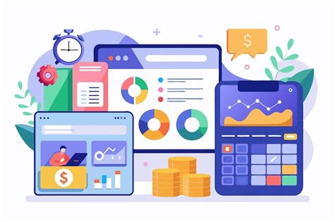 Premium Vector | Create a user interface for a budgeting and expense ...